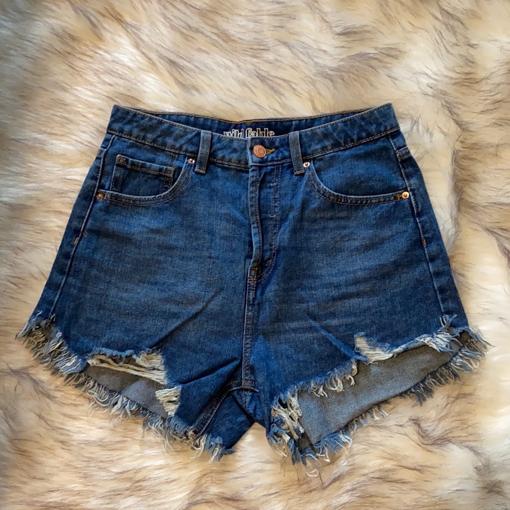 Wild Fable High Rise Denim Shorts